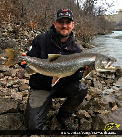 32" Lake Trout caught on Niagara River