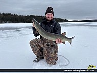 44" Muskie caught on Clear Lake