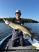 38" Muskie caught on Roughrock Lake