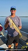 27.5" Walleye caught on Lac Seul