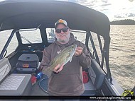 17.5" Smallmouth Bass caught on Wabigoon Lake