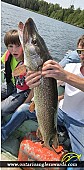 46" Northern Pike caught on Upper Steep Rock lake