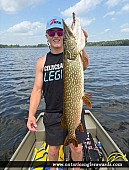 40.5" Northern Pike caught on Guelph Lake