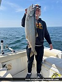 38" Lake Trout caught on Lake Ontario