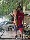 17.5" Smallmouth Bass caught on Mirror lake