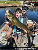30" Walleye caught on Magnetawan River