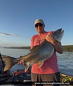43" Lake Trout caught on Lake Nipigon