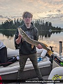 36" Northern Pike caught on Watabeag Lake