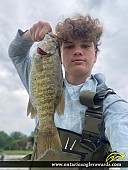 19" Smallmouth Bass caught on Grand River