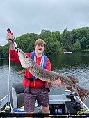 40" Northern Pike caught on Wahwashkesh Lake