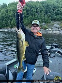27" Walleye caught on Magpie Reservoir