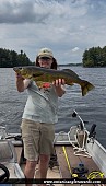 28" Walleye caught on Lake Muskoka