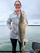 26.5" Walleye caught on Rainy Lake