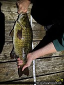 20" Smallmouth Bass caught on Crowe River