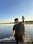 18.5" Largemouth Bass caught on McLaughlin Bay