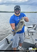 20" Smallmouth Bass caught on Kecil Lake