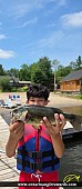 18" Largemouth Bass caught on Horshoe Lake