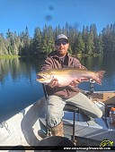 22" Brook/Speckled Trout caught on Carol Lake