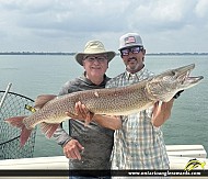 52" Muskie caught on Lake St. Clair