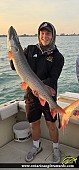 39.5" Muskie caught on Lake St. Clair
