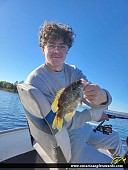 10" Rock Bass caught on Ottawa River