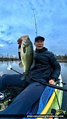 19" Largemouth Bass caught on Otonabee River