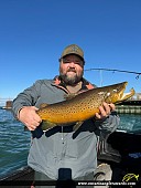 26" Brown Trout caught on Niagara River