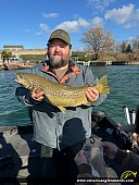 25" Brown Trout caught on Niagara River