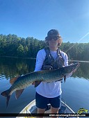 39.75" Muskie caught on Trout lake
