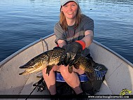 31.4" Northern Pike caught on War Eagle Lake