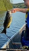 20" Smallmouth Bass caught on Esson Lake