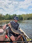 39" Northern Pike caught on Lake Muskoka