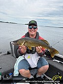 29.5" Walleye caught on Lake of the Woods