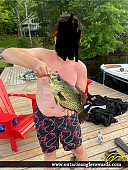 13" Black Crappie caught on Lake Vernon