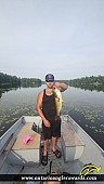 18" Largemouth Bass caught on Hurds lake
