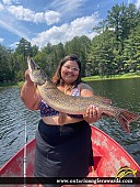 35" Northern Pike caught on Iroquois Bay