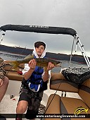 25" Walleye caught on St. Lawrence River