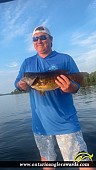 20" Smallmouth Bass caught on Stoney Lake