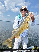 27.25" Walleye caught on Little Sand Lake