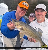 25.5" Walleye caught on Big Sand Lake