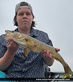 26" Walleye caught on Dean lake